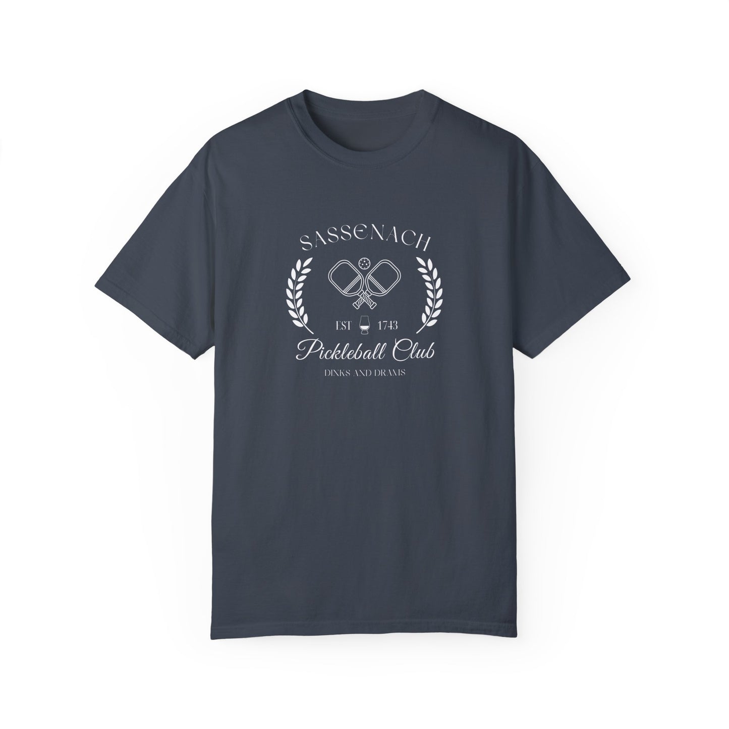 Sassenach Pickleball Club Unisex Garment-Dyed T-shirt