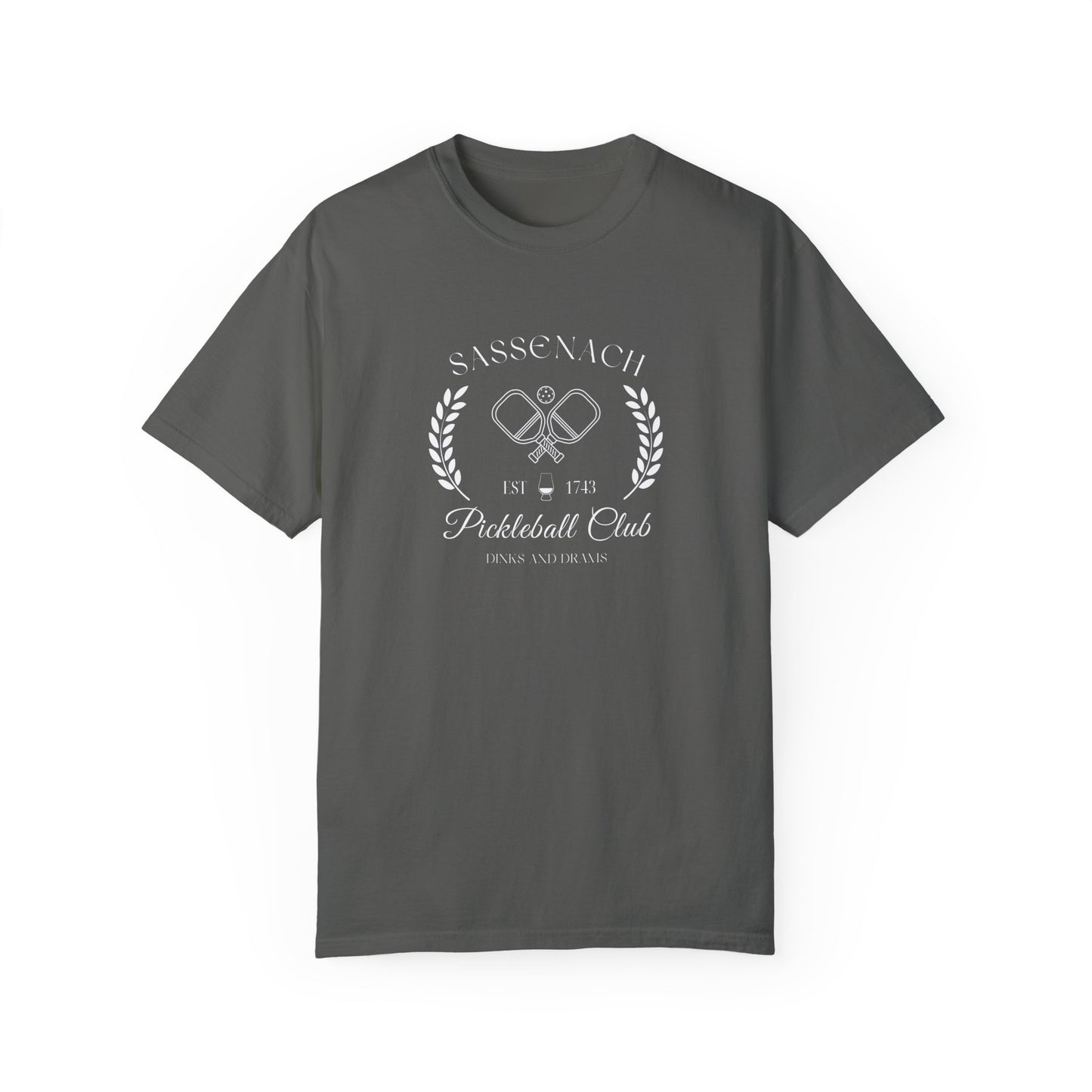 Sassenach Pickleball Club Unisex Garment-Dyed T-shirt