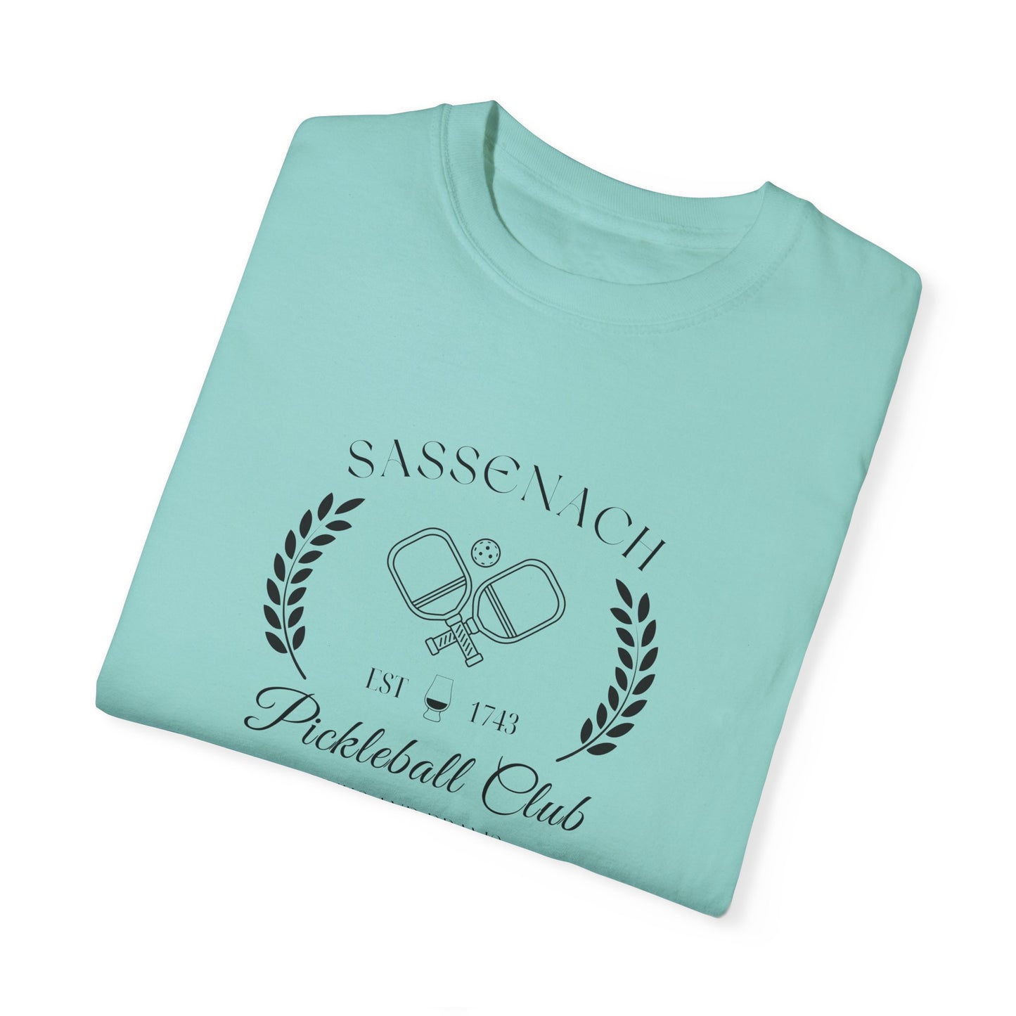 Sassenach Pickleball Club Unisex Garment-Dyed T-shirt