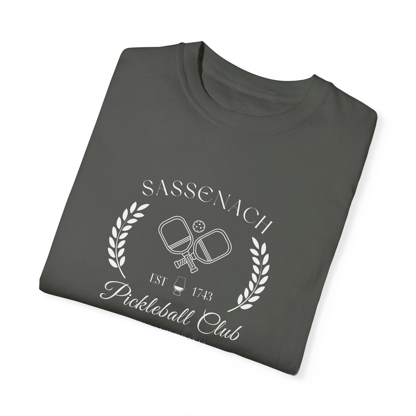 Sassenach Pickleball Club Unisex Garment-Dyed T-shirt