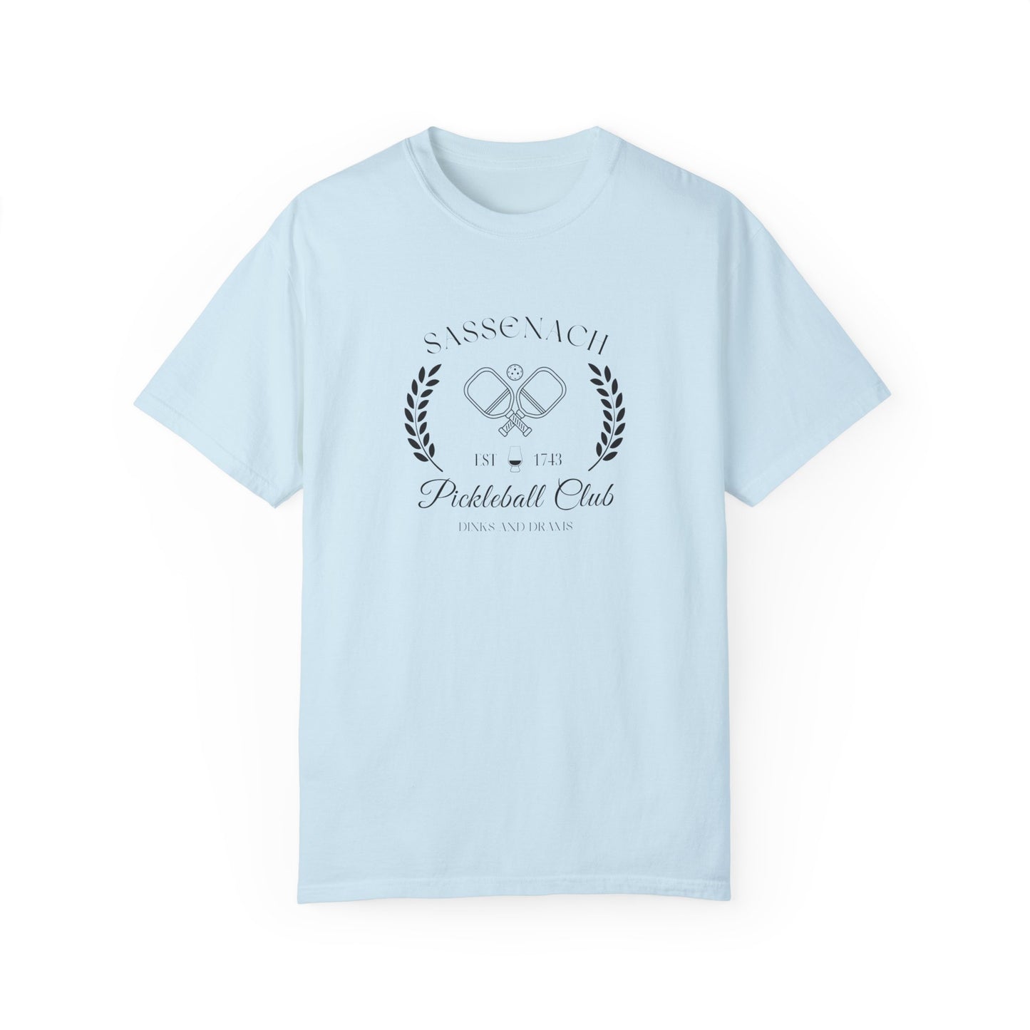 Sassenach Pickleball Club Unisex Garment-Dyed T-shirt