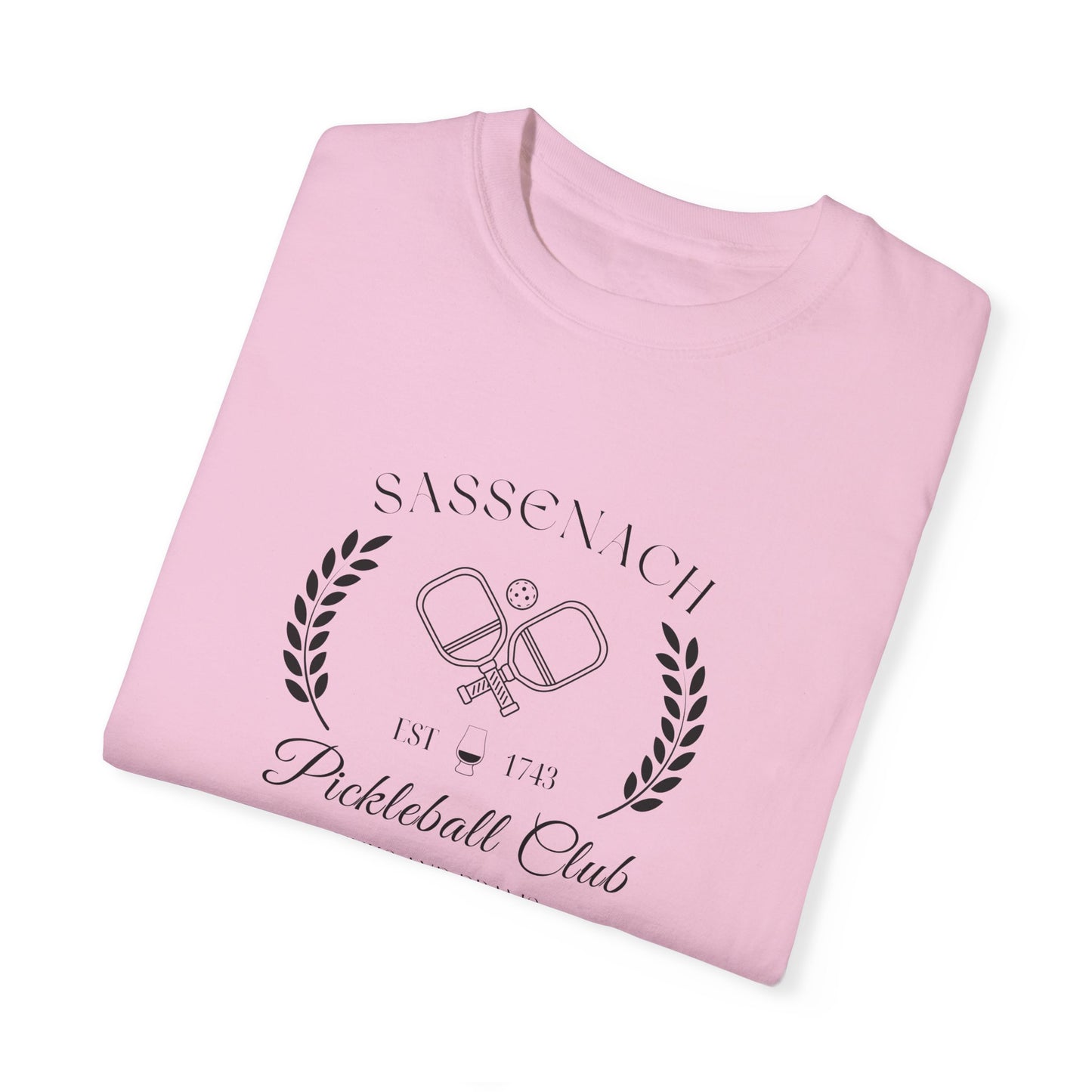 Sassenach Pickleball Club Unisex Garment-Dyed T-shirt