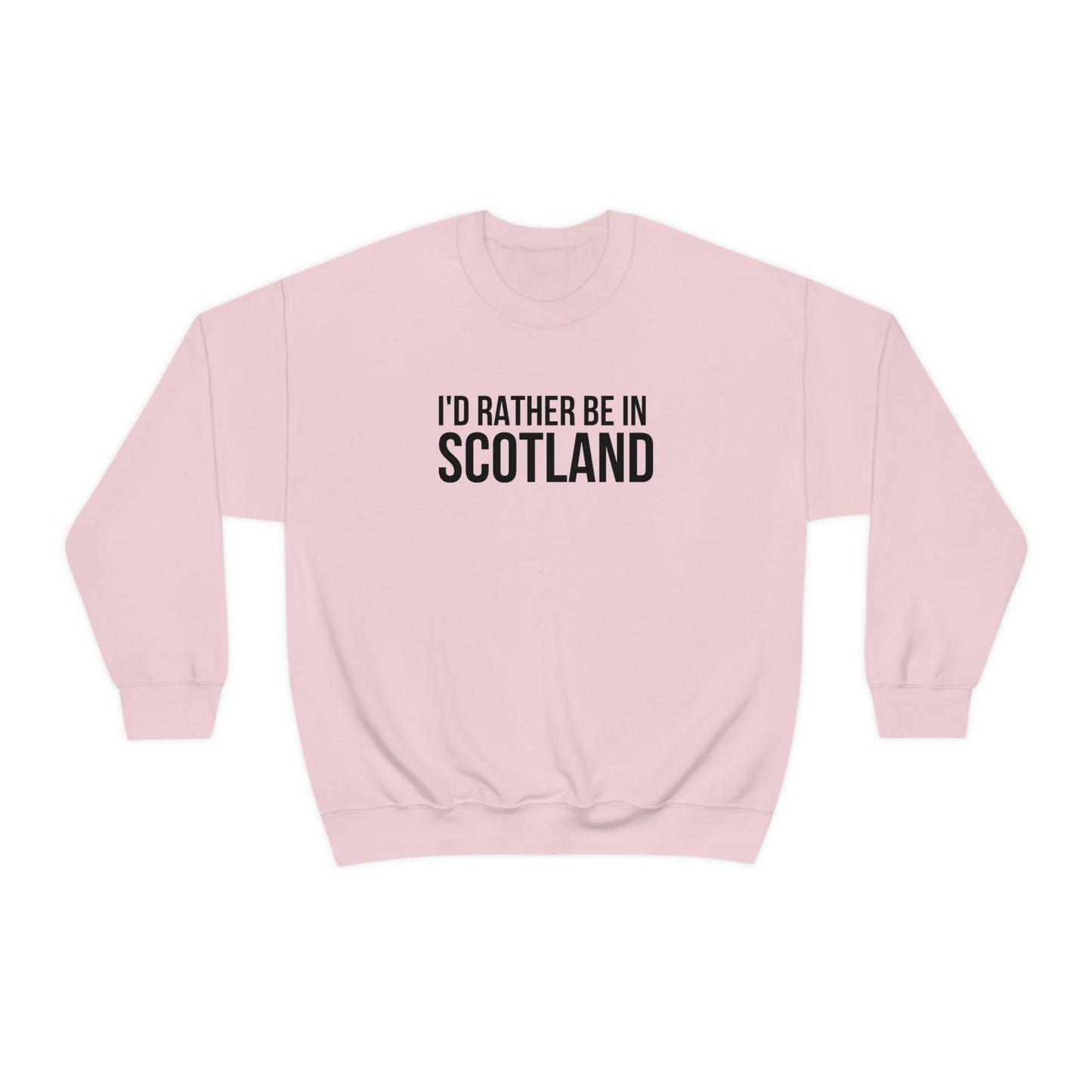 I'd Rather Be in Scotland Crewneck  -- Unisex Heavy Blend™ Crewneck Sweatshirt