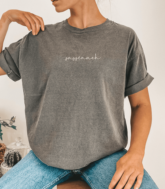 Sassenach -- Comfort Colors Tee